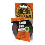 Gorilla Tape Handy Roll 25mm x 9m Black